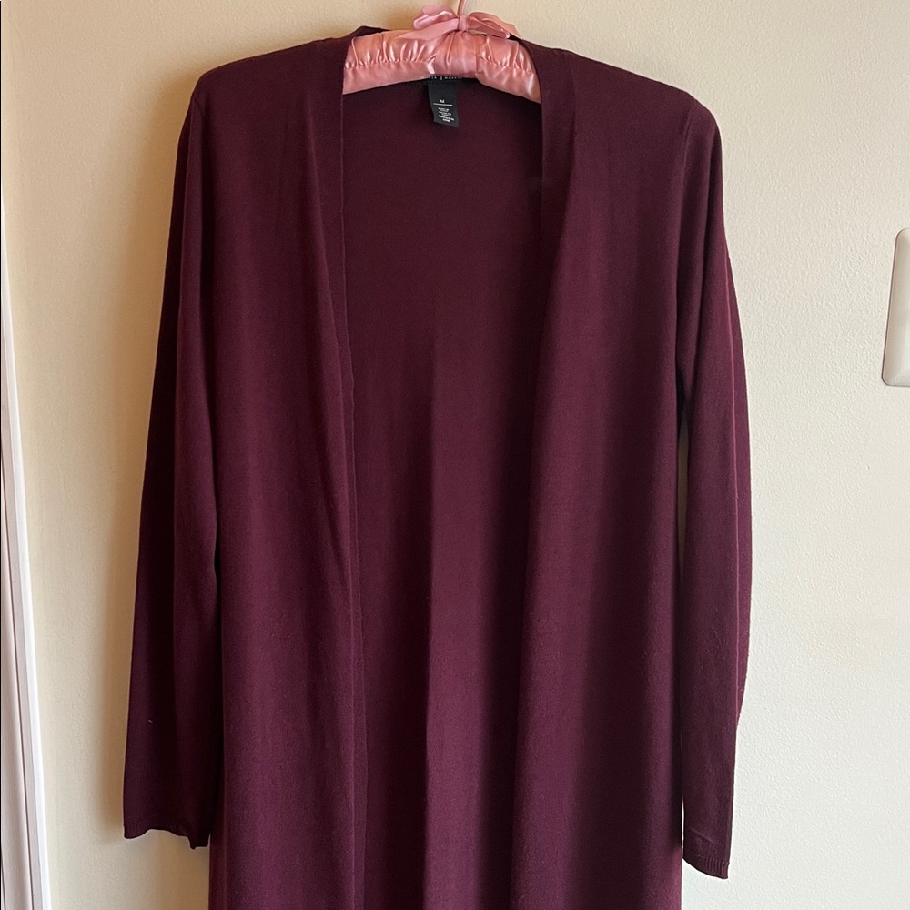 WHBM Open Front Duster, Size M - Picture 2 of 8